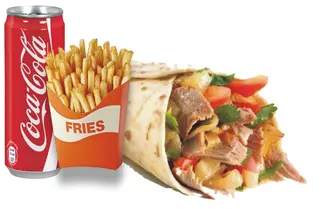 Menù piadina kebab XL gigante
