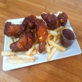 Alitas De Pollo Barbacoa (10 Uds.)