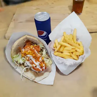 Menú Kebab Mixto