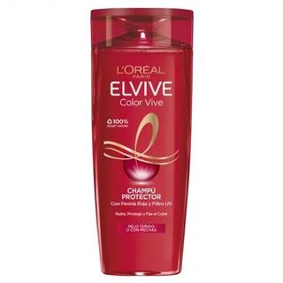 Champú Protector Color Vive Elvive L'Oréal Paris 370 Ml.
