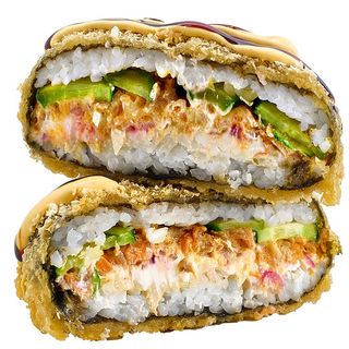 Суші бургер з печеним лососем (265г)