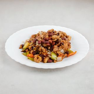 Piletina u sosu od crnog pasulja