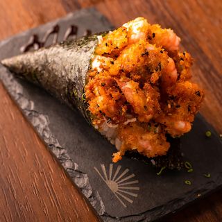 Temaki Camarao Empanado