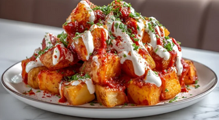 Ración De Patatas Bravas
