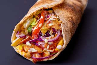 Shaworma medie (pui/ vita/ mixt)