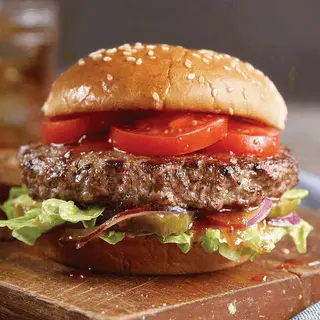 Smash Beef Burger+1 Fries + 1 Soda