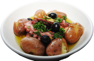 Polvo  à Lagareiro  - Octopus in Olive Oil 