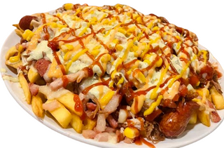 Salchipapa la carnita