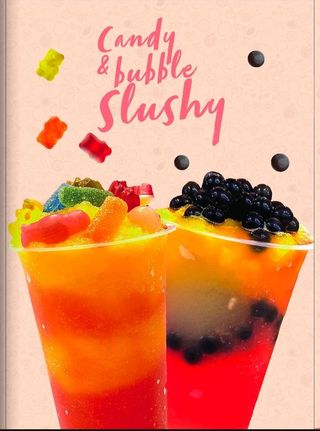 Candy & Bubble Slushy