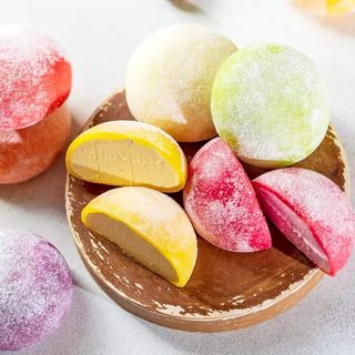 Mochi Arandano (sin gluten y vegano)