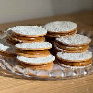 Alfajores con manjar