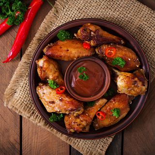 Alitas de Pollo con salsa Sweet & Chili x 12