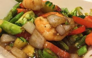 Verduras Con Salsa De Ostras