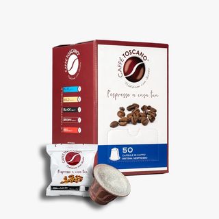 Caffe' Toscano Nespresso Black 50 Capsule