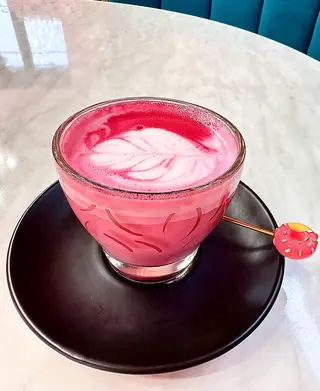 Red velvet latte
