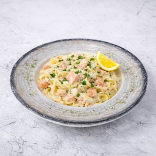 Tagliatelle crema di salmone