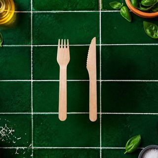Kit di posate: forchetta e coltello 