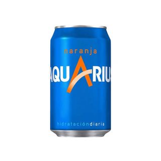 Aquarius Naranja lata 330ml.