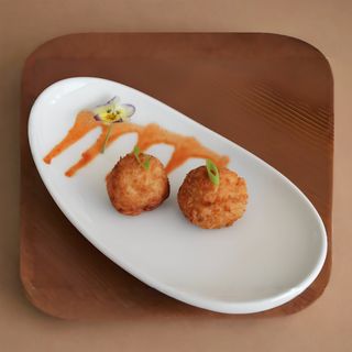 Bolinhas de Salmão Crocantes