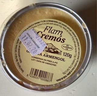 Flam Cremós Granja Armengol 120Gr