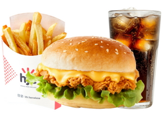 Mini HFC Cheese Burger+1 Comp.+1 Beb.