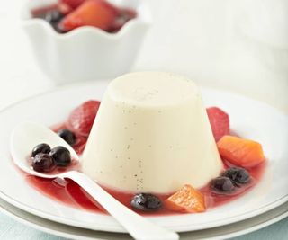 Panna cotta frutti di bosco