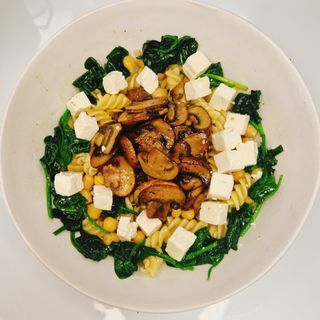 Cogumelos e Feta