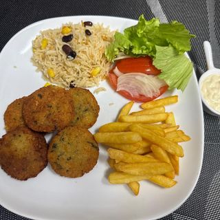 Prato Falafel 5 Peças