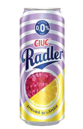 Ciuc Radler zmeura si lamaie 0% alcool
