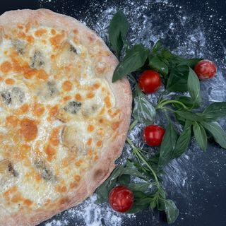 Pizza quatro formaggi 450gr