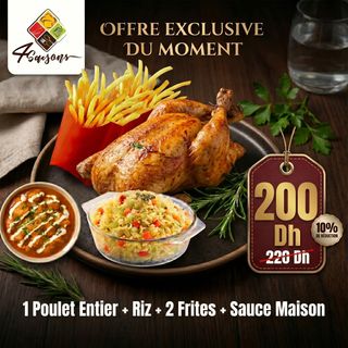 1 Poulet Rôti Entier