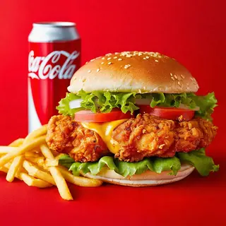 Menú Hamburguesa De Pollo