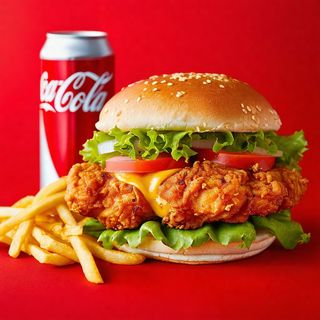 Menú Hamburguesa De Pollo
