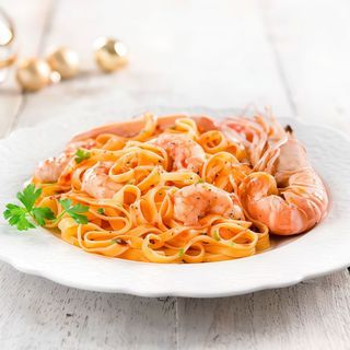 Tagliatelle Agli Scampi
