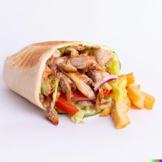 Среден дюнер (1бр)+ Кока-кола (330мл)