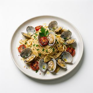 Linguini Con Almejas