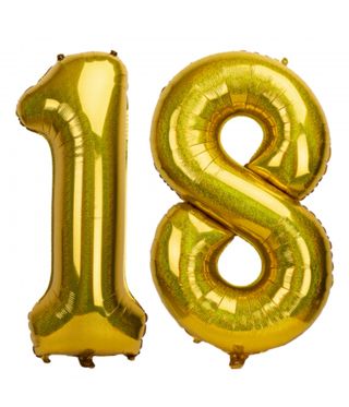 Balon heliu - "18" 100cm