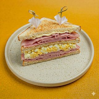 Tramezzino Cotto e uova