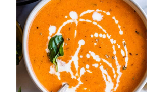 Cream of tomato soup