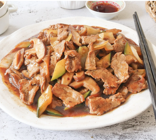 Ternera Con Salsa De Ostras