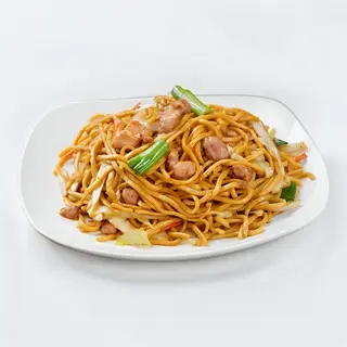 Spaghetti di soia con pollo