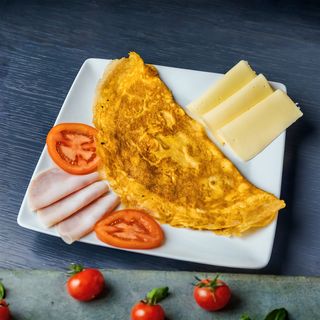 Omlet sa šunkom 250gr