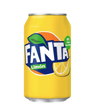 Fanta Limón lata 330ml.