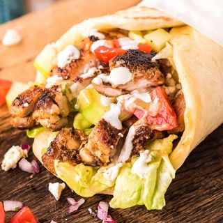 Chicken Tikka Cheesy Shawarma