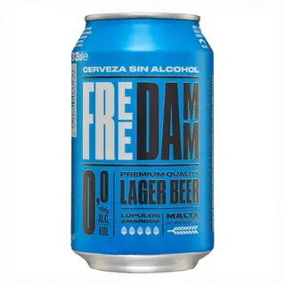 Free Damm Cerveza 0,0 Lata 33cl