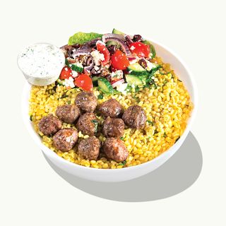GREEK MEATBALL BOWL