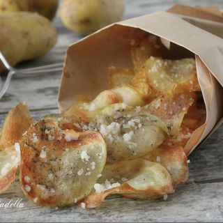 Hojaldre De Papas Fritas Con Limón Y Pimienta