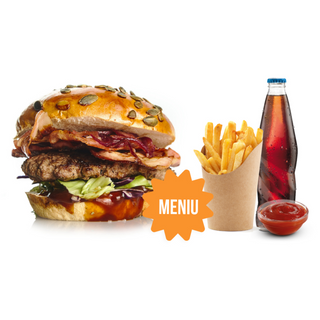 Meniu classic hamburger