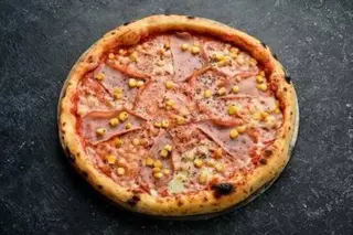 1 x Pizza de Milho e Bacon