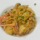 SEAFOOD ALFREDO PASTA
